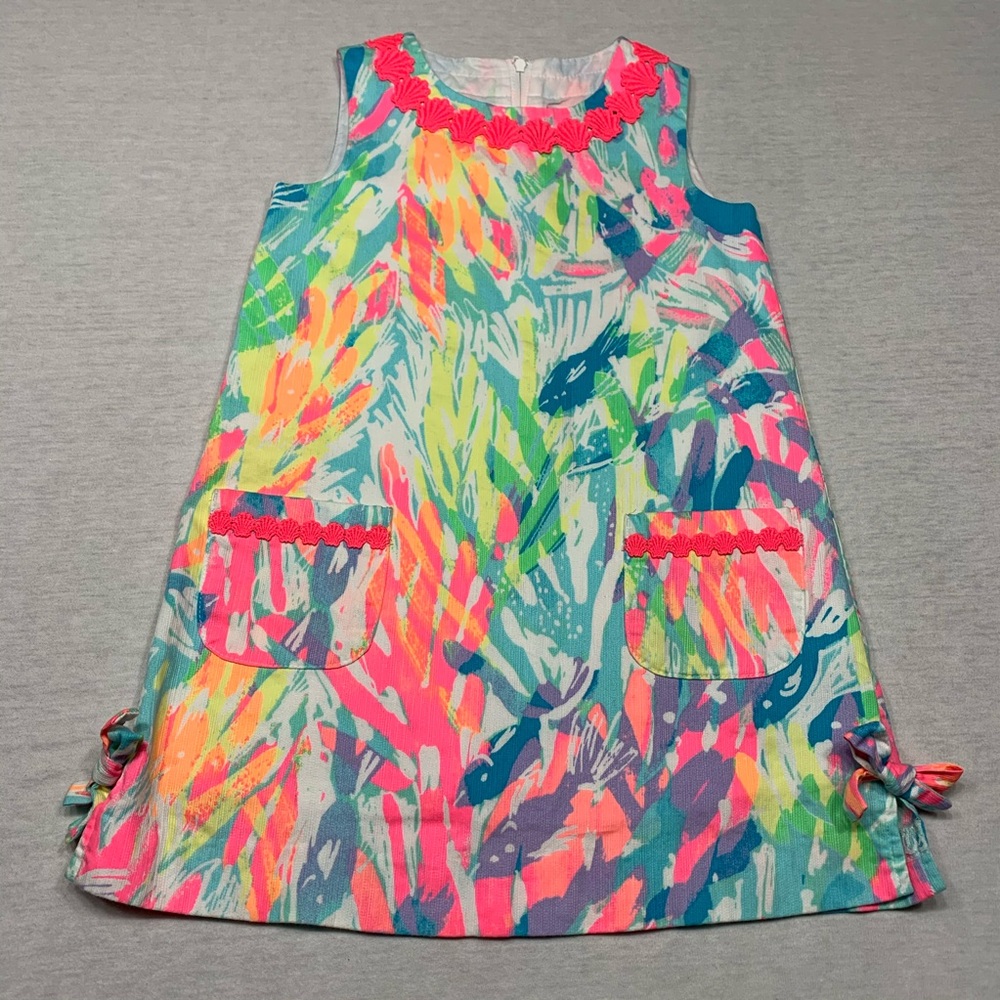 Girls Little Lilly Classic Shift Dress Size 5
